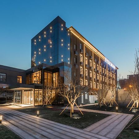 Jingli Hotel Beijing Heshenghui Dajiaoting Subway Station Branch מראה חיצוני תמונה
