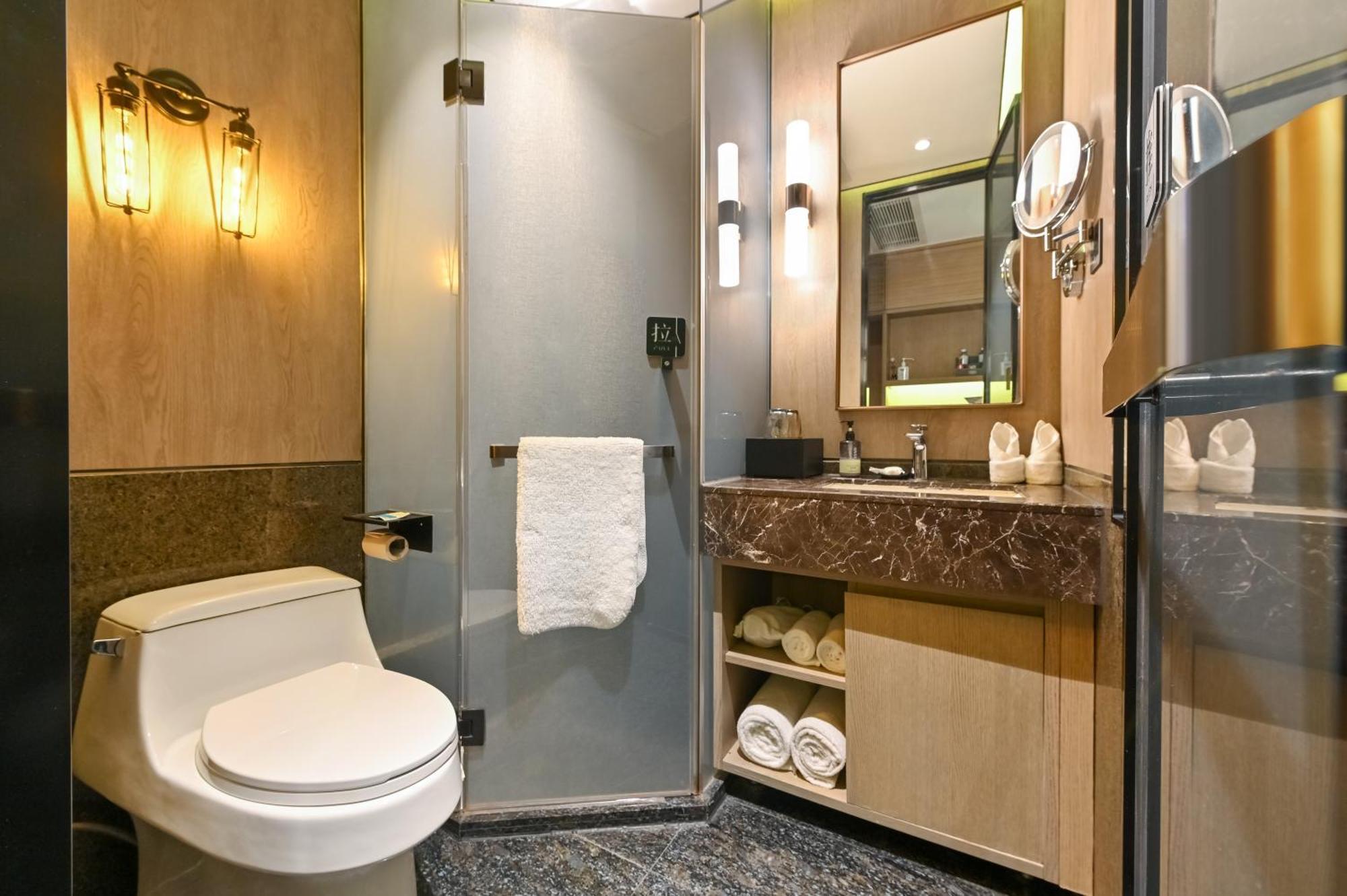 Jingli Hotel Beijing Heshenghui Dajiaoting Subway Station Branch מראה חיצוני תמונה