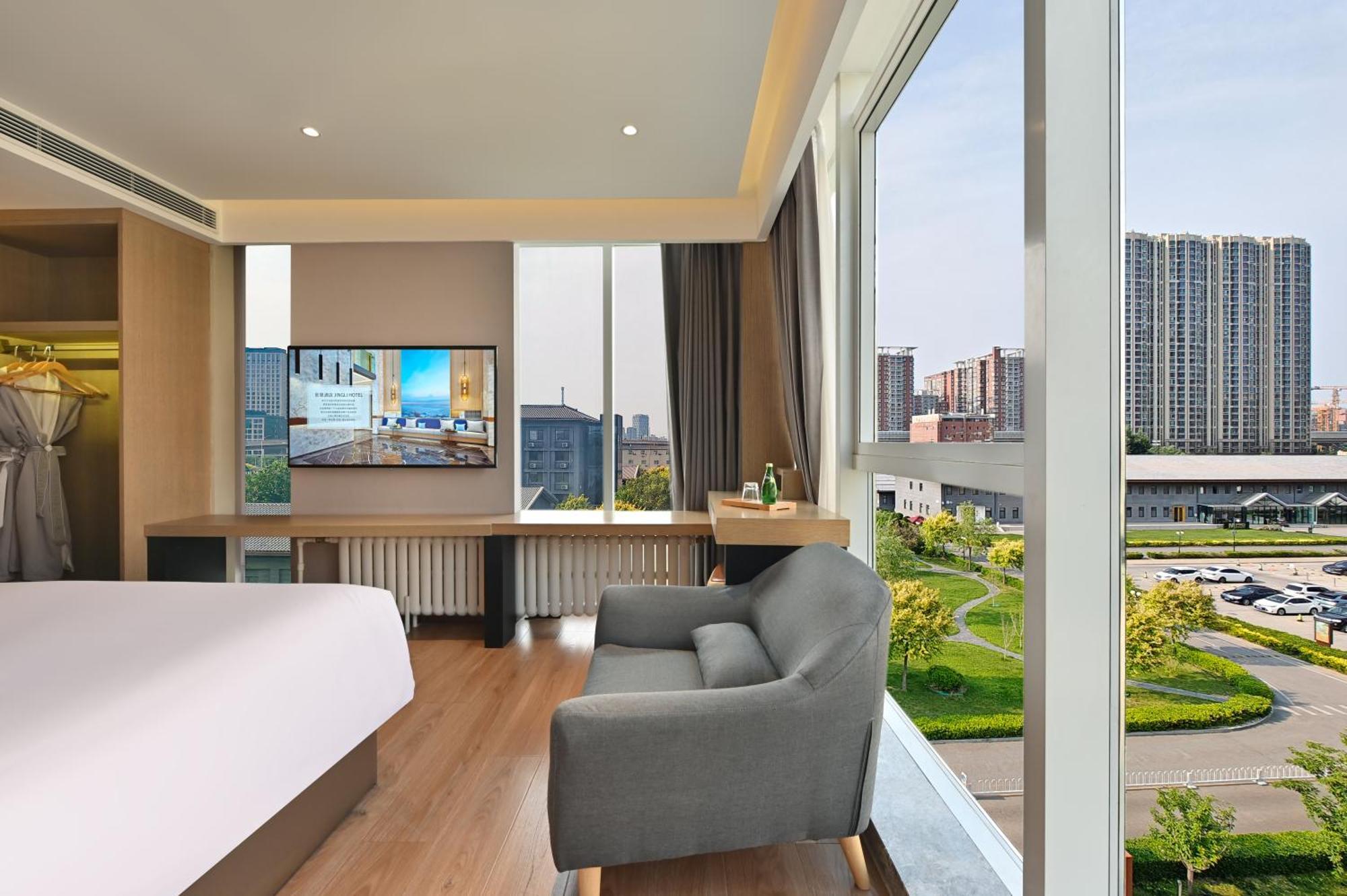 Jingli Hotel Beijing Heshenghui Dajiaoting Subway Station Branch מראה חיצוני תמונה
